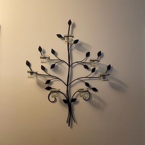 Metal Wall Candle Holder
